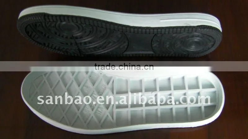 shoes TPR sole factory/black shoe outsole
