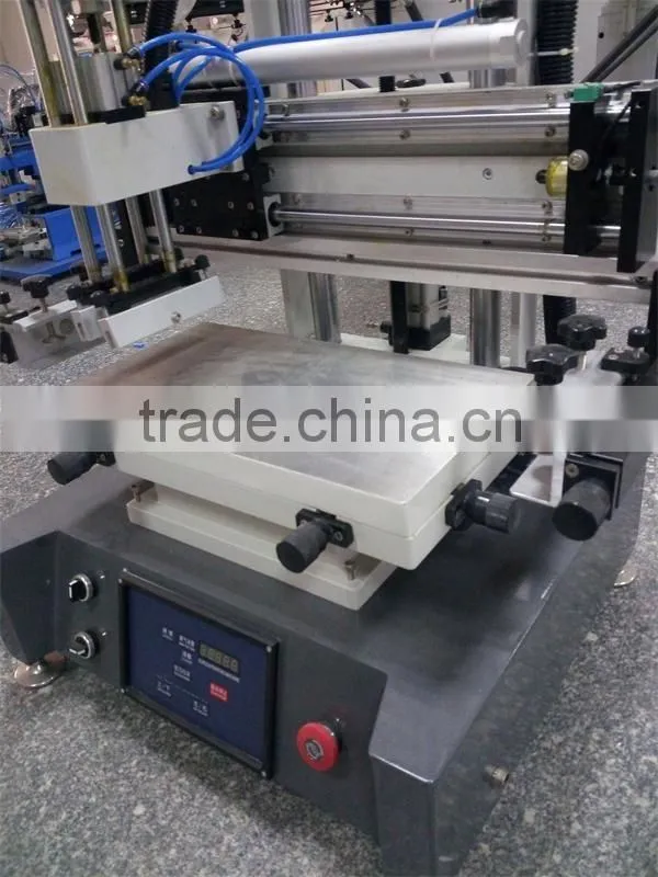 GW-2030MT 1 color 1 station desktop vacuum table screen printing press