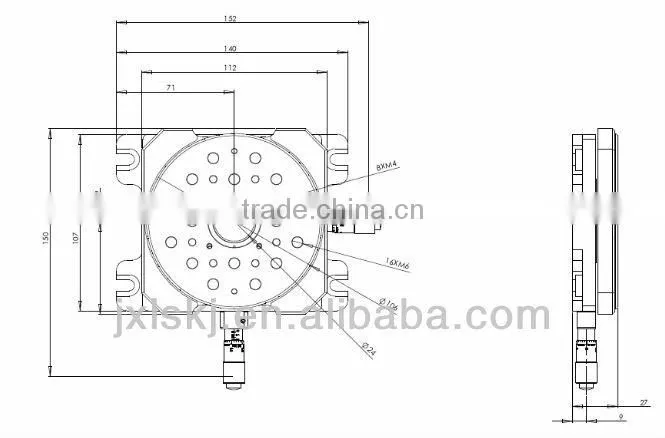Precision Multi-dimension Positioning Stage HTIMS302XYR