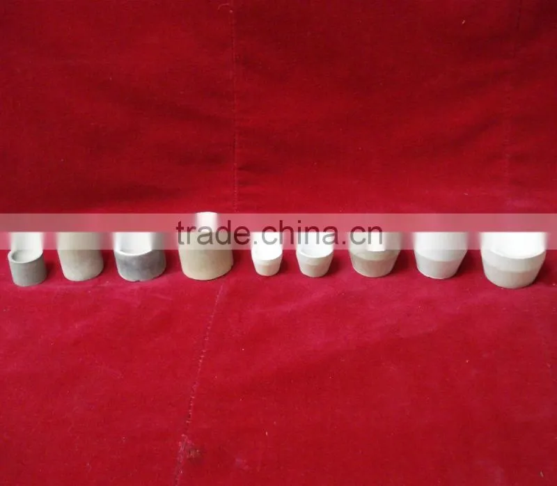 Ceramic Smelting Fire Assay Cupels For Gold And Mineral