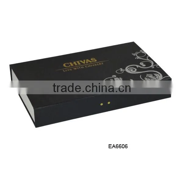 Cardboard paper magnetic playing card box