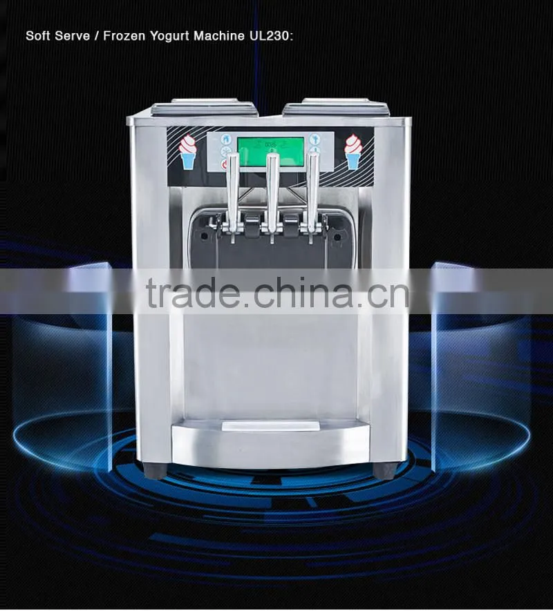 Stainless Steel Table Top Cheap Commercial Ice Cream Machine For Sale