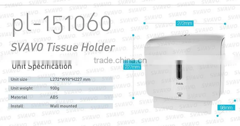 Best New ! Wall Mounted Tissue Paper Dispenser With ABS Material