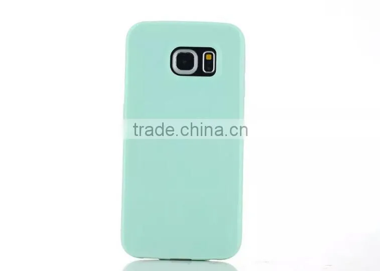 Factory Price Colorful Candy Soft Case For Samsung S6