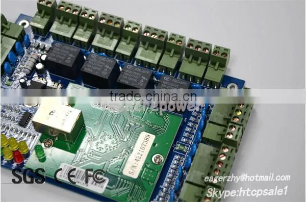 TCP/IP IE Webserver 4 Door Access Controller