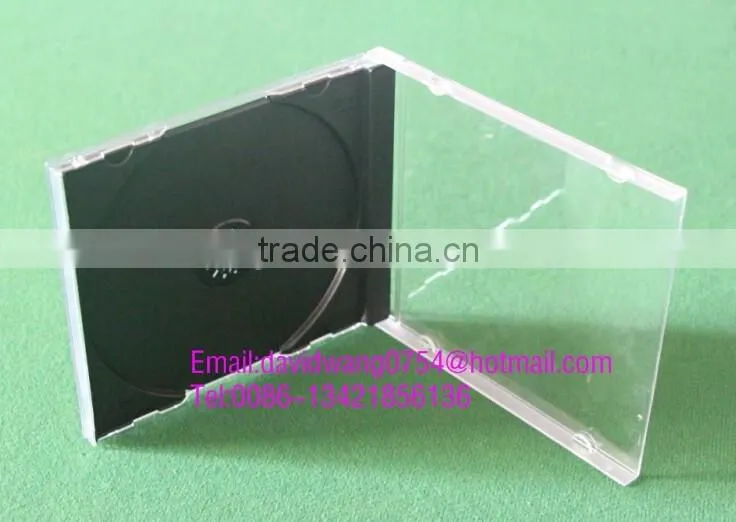 10.4mm cd case cd tray cd cover single black