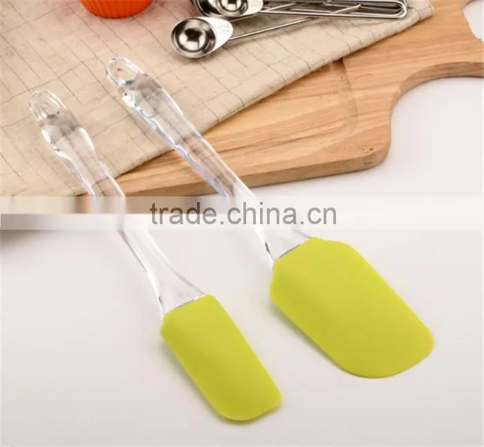 Durable and Heat Resistant Kitchen Utensils Silicone Spatula Silicon Basting Pastry silicone spatula set