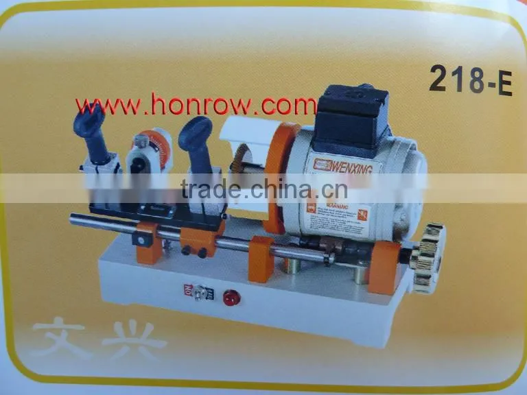 Model 218-E WenXing key cutting machine with external cutter