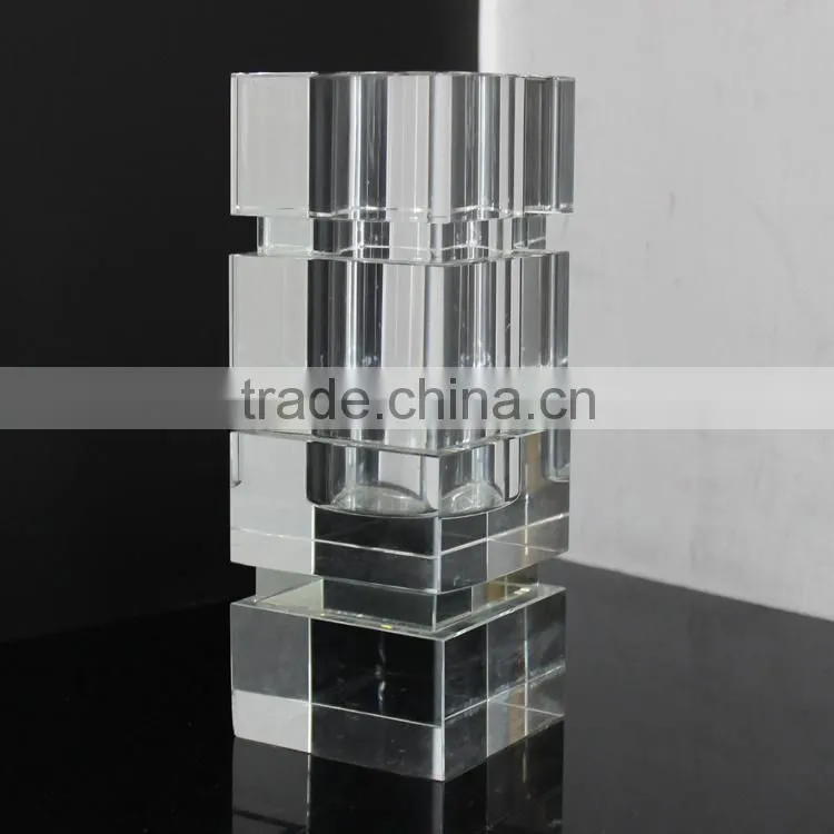 Hot sale glass vase stand for centerpieces