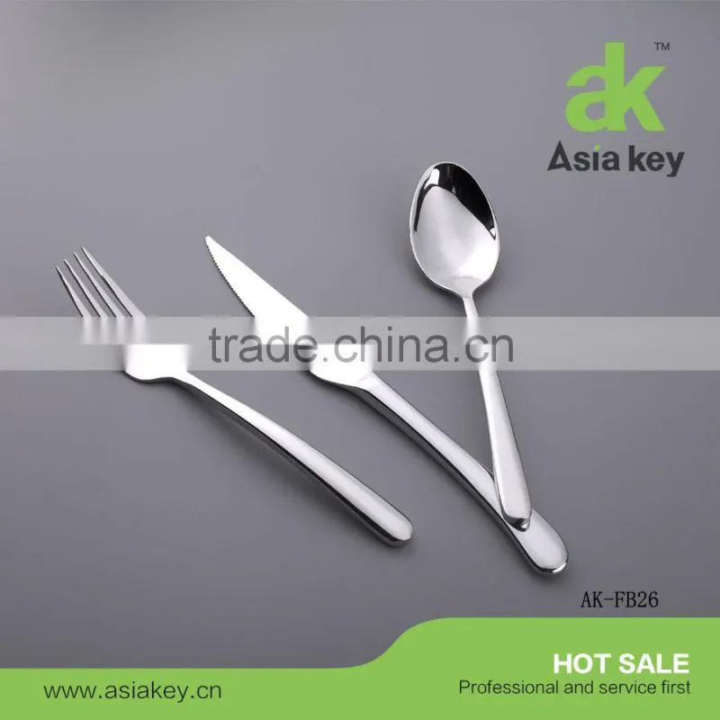 Fashion stainless steel Cutlery set with high quality for entree