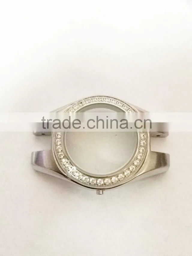 China professional watch manufactory made stainless steel watch case custom your own logo