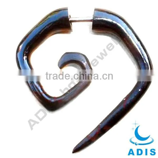 Rainbow Transparent Fake UV Acrylic Ear Bar