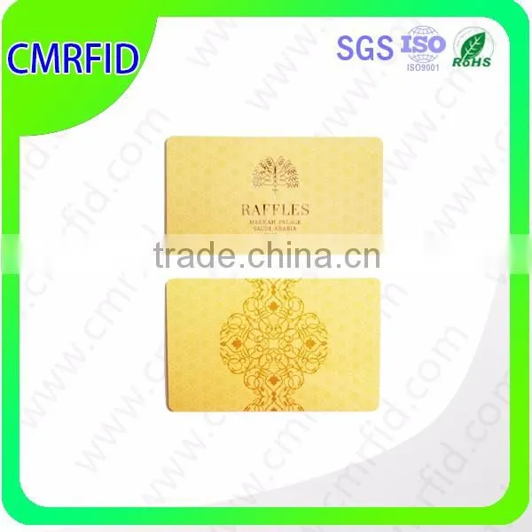 Coloful PVC UHF RFID card with micro print