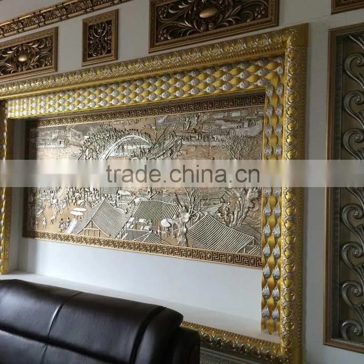FR8115 PU Ceiling moulding / /Home Ceiling moulding/PU ceiling rail