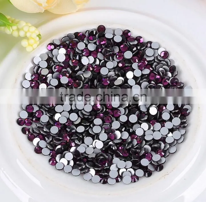 2016 good selling in stock diy flated jewelry crystal beads wholesale