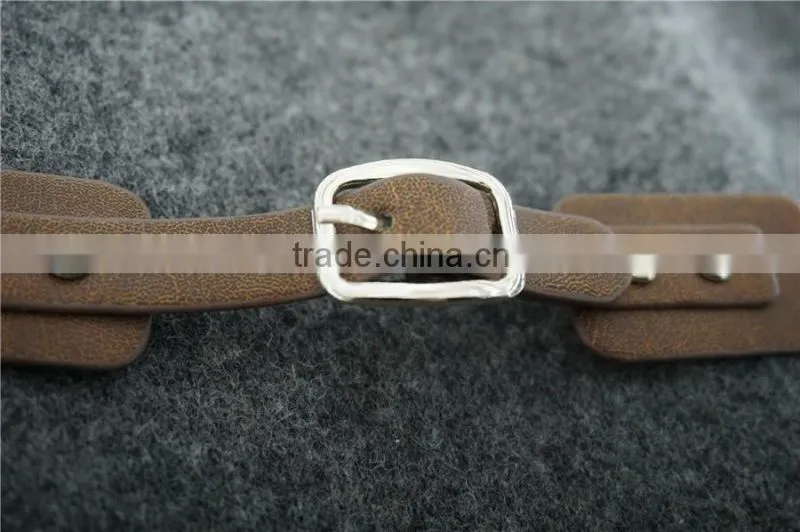 PU leather toggle decorative button for skirt