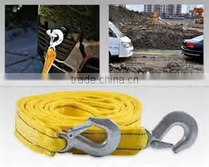 Emergency tow rope car towing belt