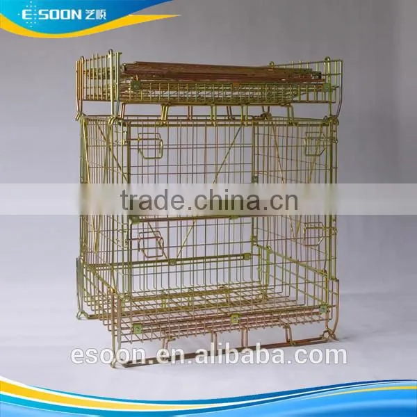 Cargo trasnportation color zinc Metal Stacking Storage Cage