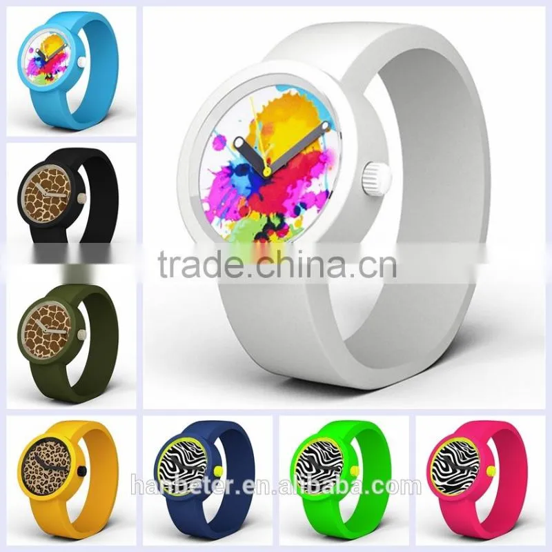 2015 Promotional o clock watches japan movt quartz wrist watch with changeable face
