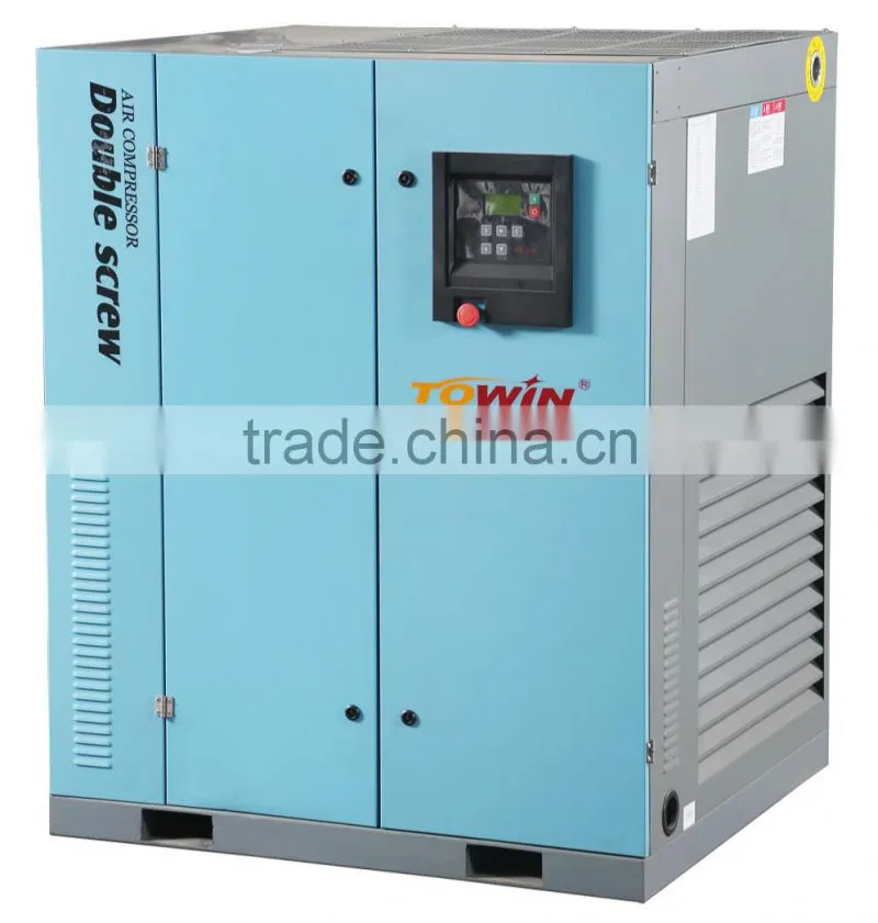 100PSI-190PSI portable high pressure screw air compressor