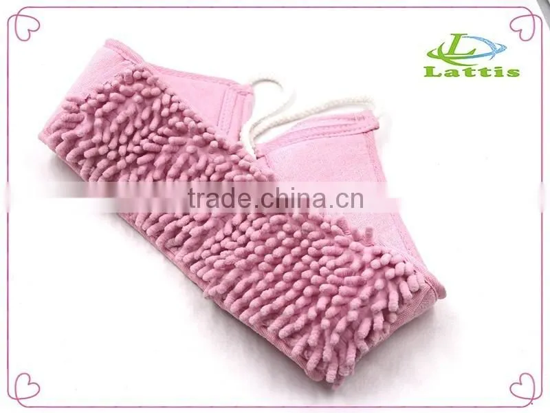 pink Natural back bath scrubber sisal for bath
