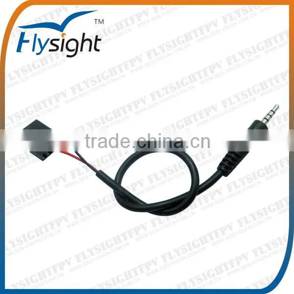 F120 FPV Mini Gopro2 USB Video Cable with 180 degree connector GPS02