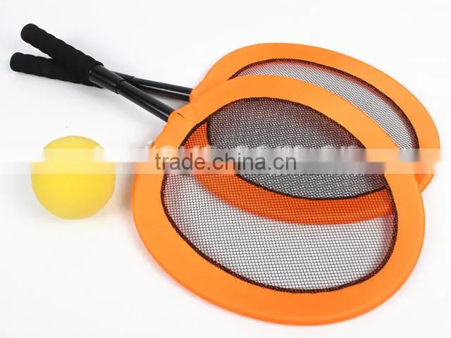 Summer children 26 inch big fabric beach racket with ball