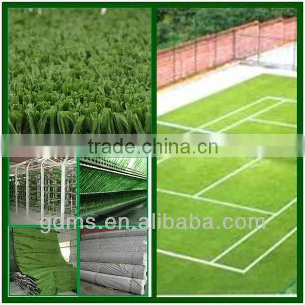 2013 High performance runway artificial turf interlocking sports flooring tiles