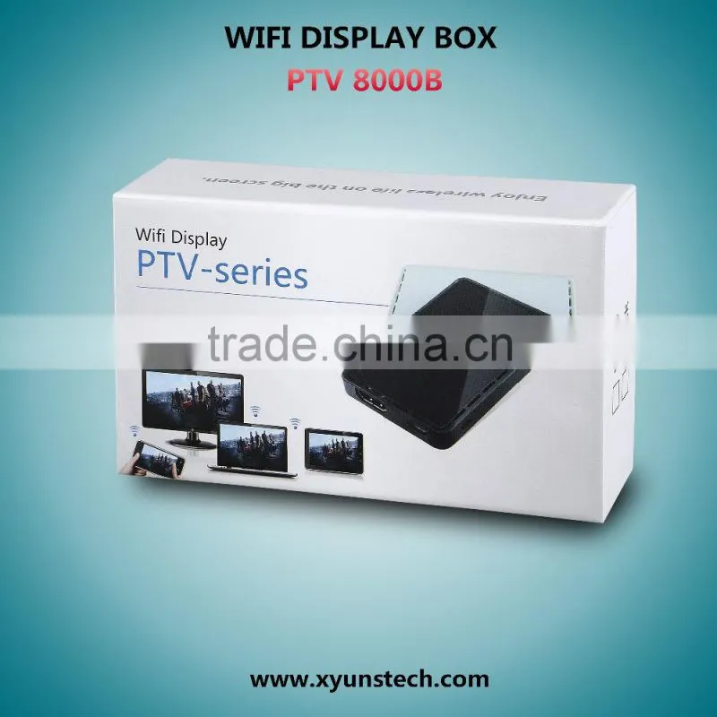 <X-YUNS>PTV-8000B Best Miracast Receiver to HDMI 1080P