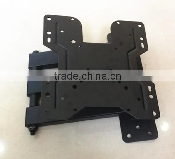 SPCC Swivel Retractable TV Wall Mount Brackets for 19 to 42 Inch TV with Adjustable Tilt 15 Degree