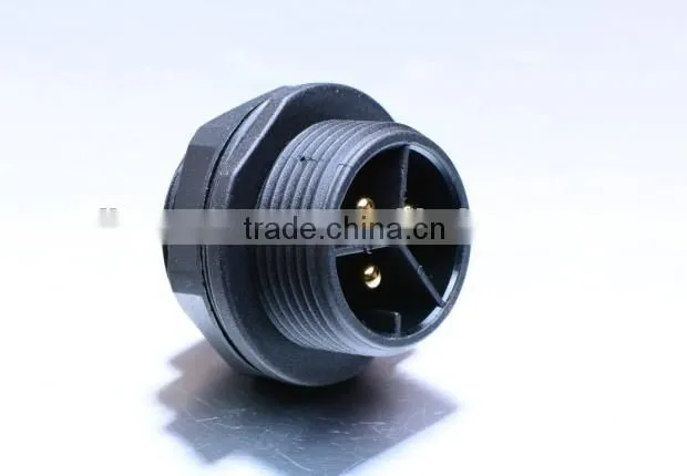 3 poles industrial electrical waterproof connector plug and socket