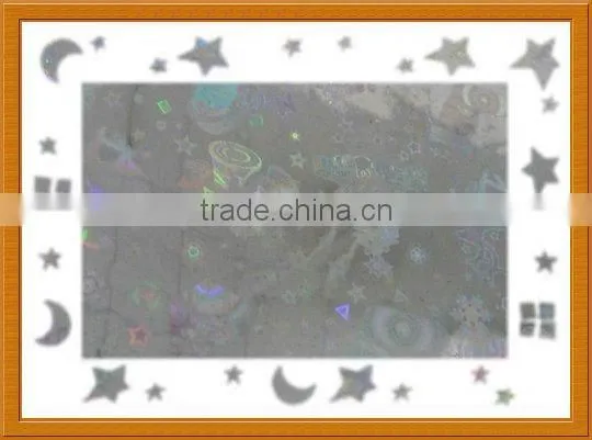 Best seller heart patten laser films