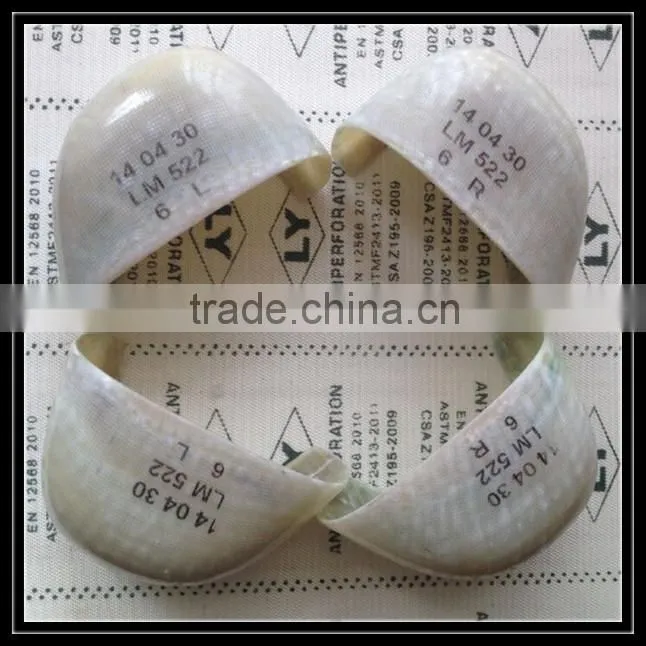 Anti-smash plastic toe cap EN12568 for safety shoes