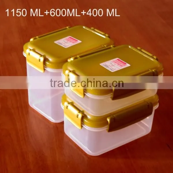 Diamond effect 200ml clear plastic lunch boxes, small food container