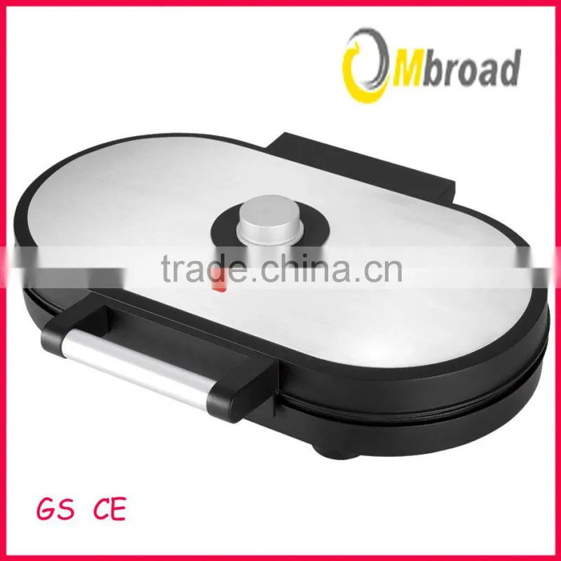 Non-stick Coating Double Heart Electri Waffle Maker
