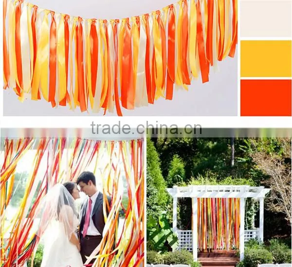 Wholesale christmas ribbon, celebrate it ribbon, box packaging decorative rainbow metallic colored ribbon