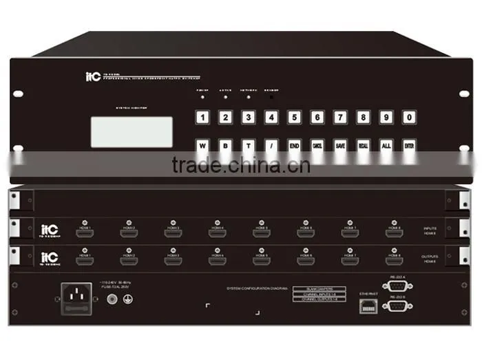 Professional hdmi switcher 8x8 matrix switches