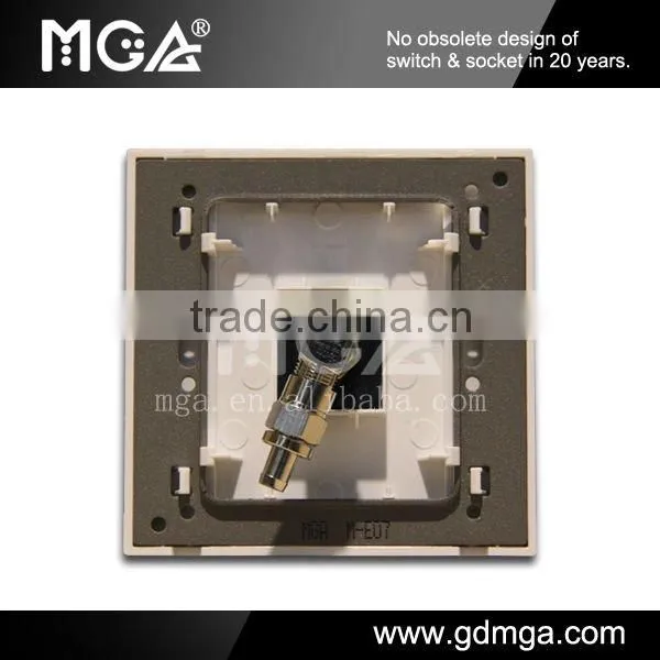 TV satellite wall socket