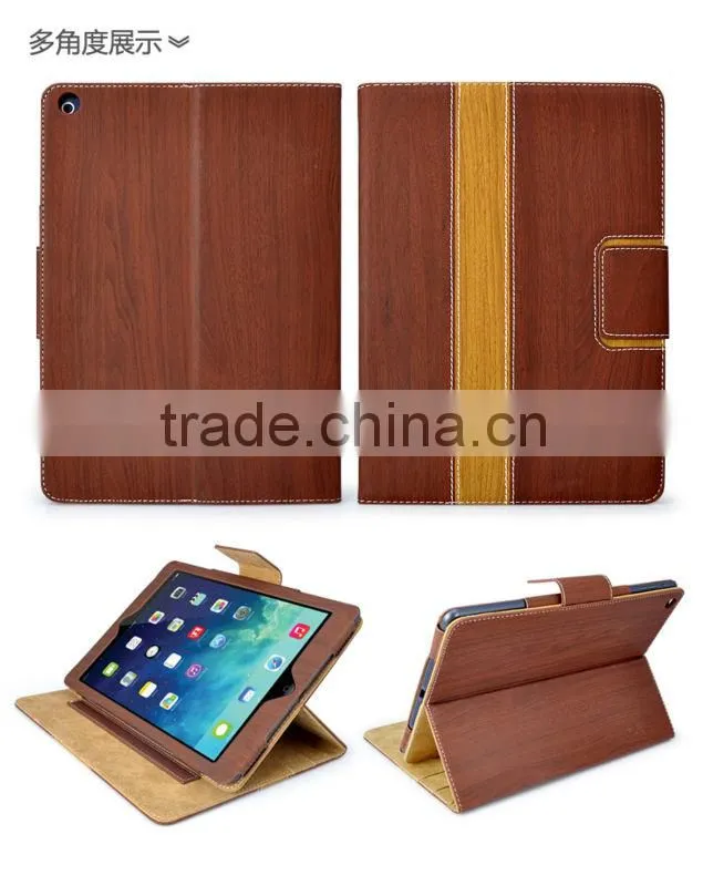 wholesale wood smart case cover for ipad air case sublimation cover