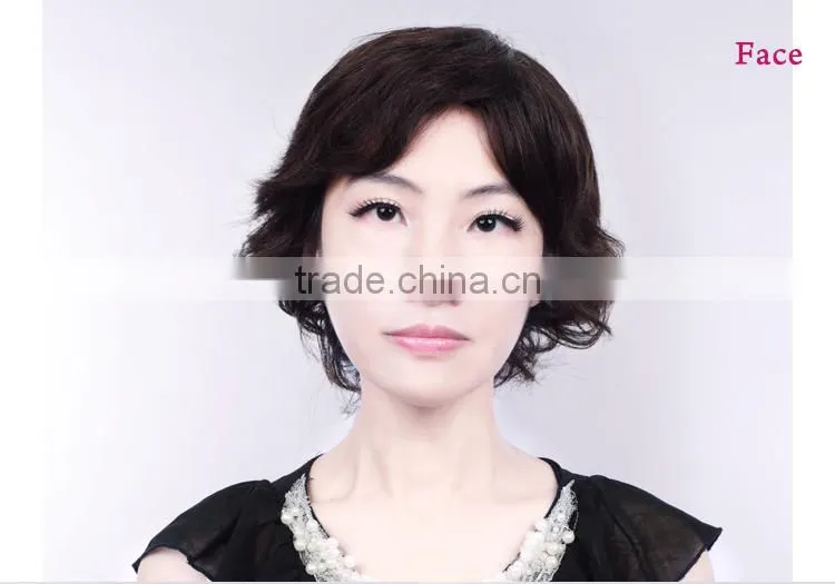 Unprocessed Wholesale Machine Made Weft Human Hair Wig