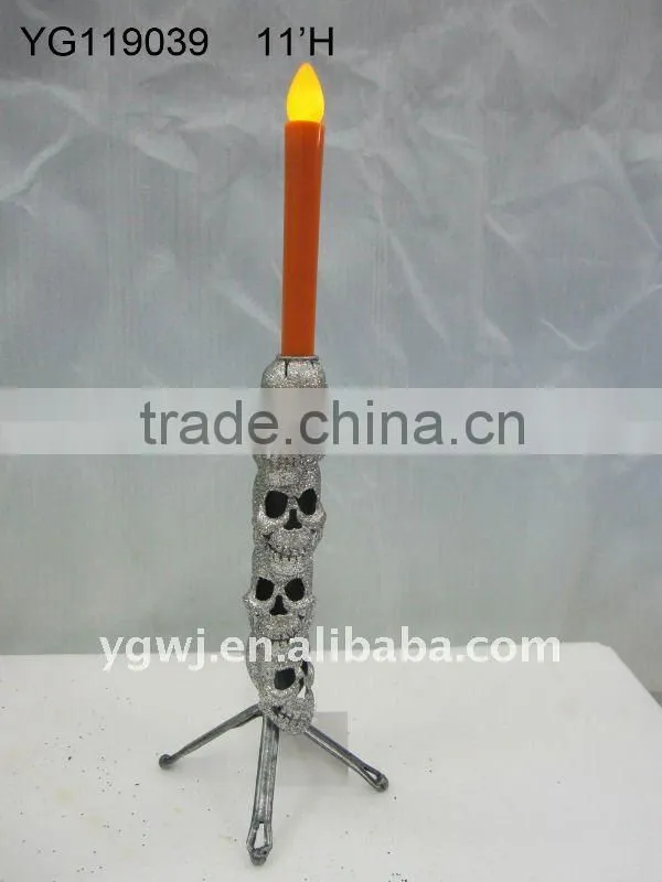 Skull Candle holder Halloween