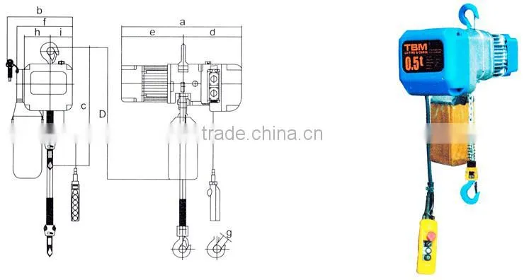 ramsey winch cable cranes and hoists from china