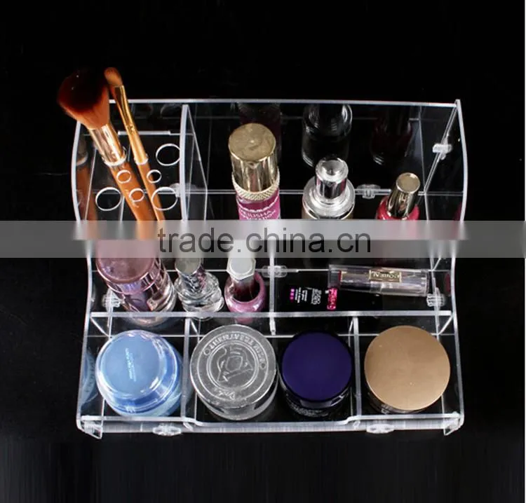 promotion bespoke competitive price multi-use acrylic plexiglass makeup storage box wholesale