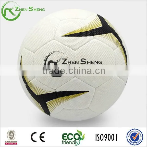 Soccer ball with grain surface