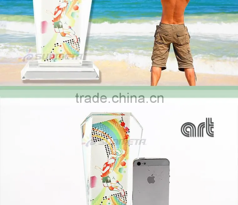 Sunmeta3D crystal wedding gift blank sublimation crystal(BXP02)