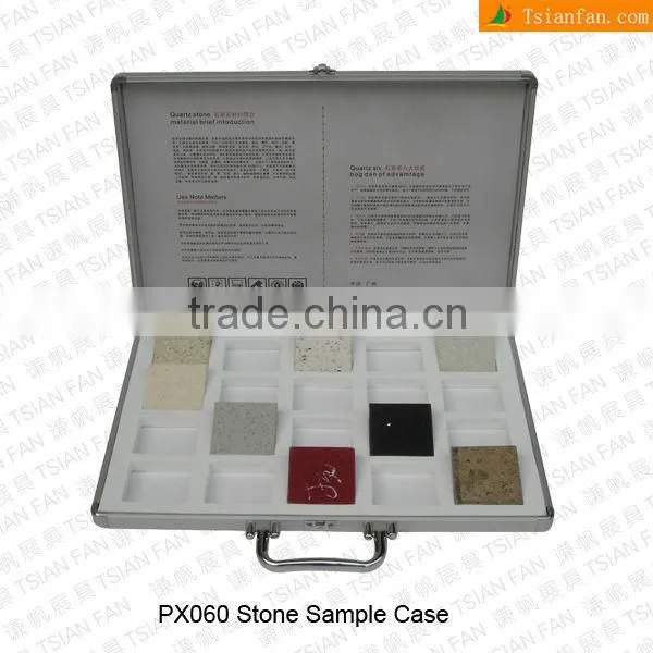 Stone Sample Display Suitcase-PX060