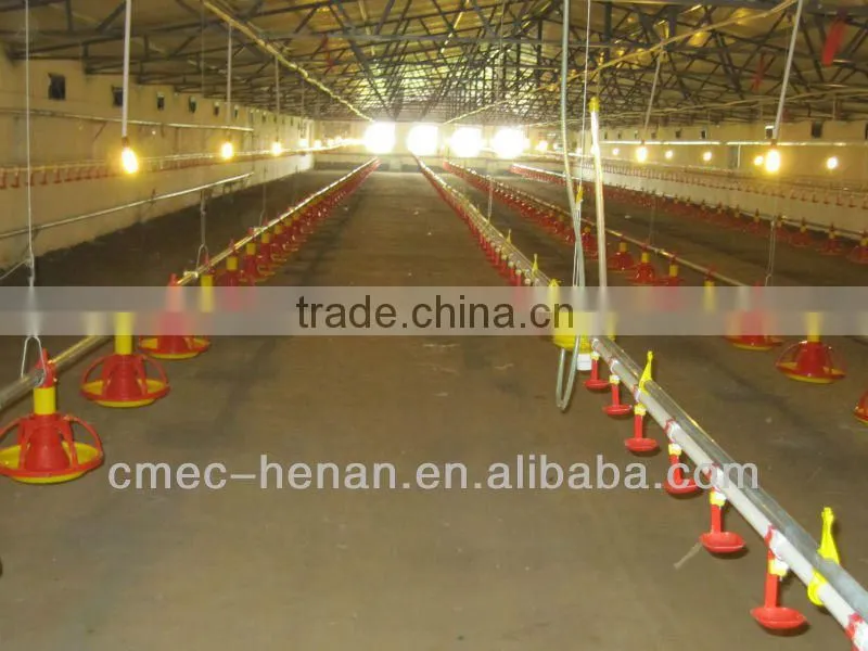 Nipple drinking system for poultry