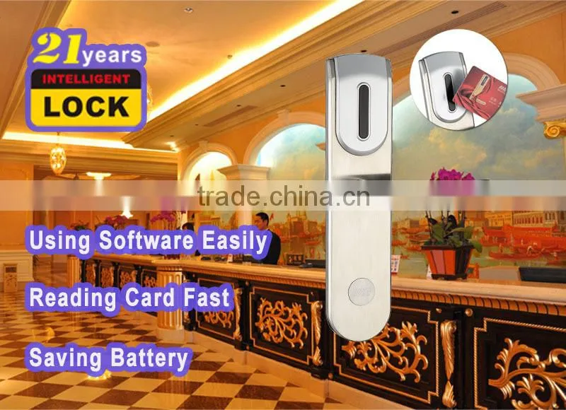 smart hotel card door lock,digital hotel card door lock