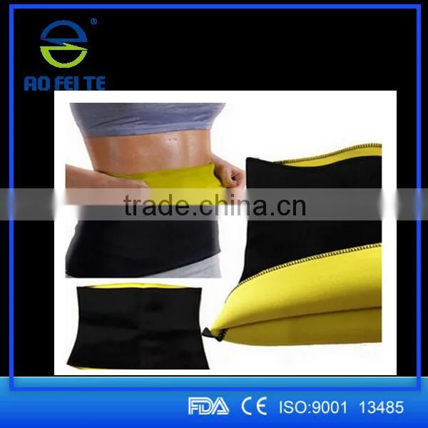 Alibaba Qualified neoprene adjustable body support slim hot trimmer belt