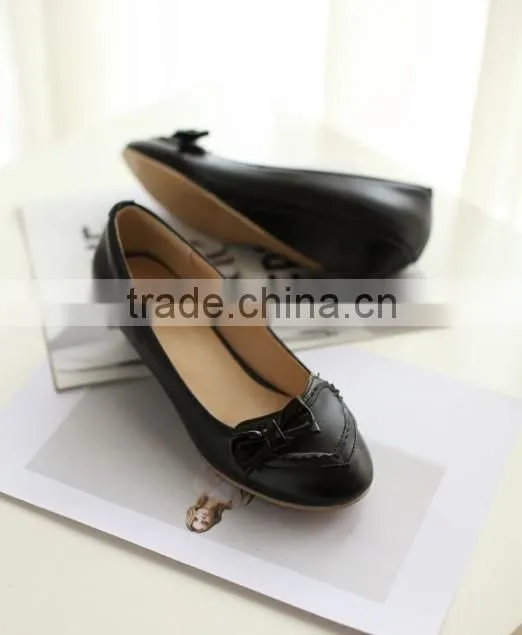 2016 factory wholesale hot selling ladies beautiful flat shoes CP6466